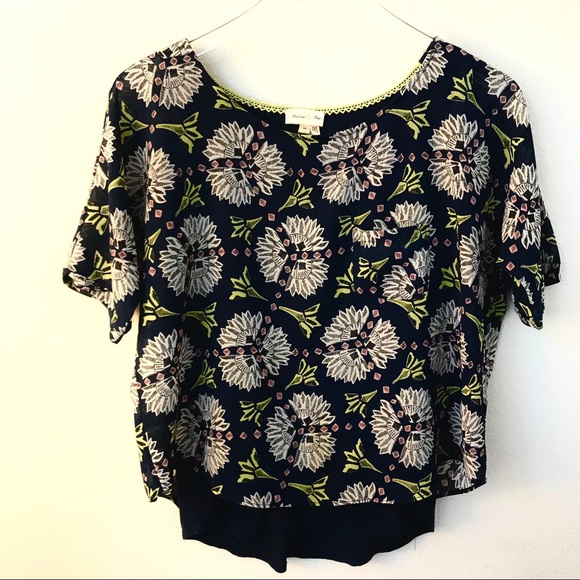 Anthropologie “Meadow Rue” layered tee. - Picture 5 of 6